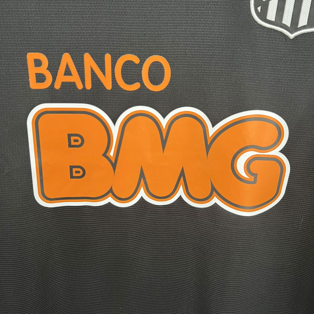Camisa Santos Edição Especial 2012/13 - Versão Retrô Preta Neymar Jr