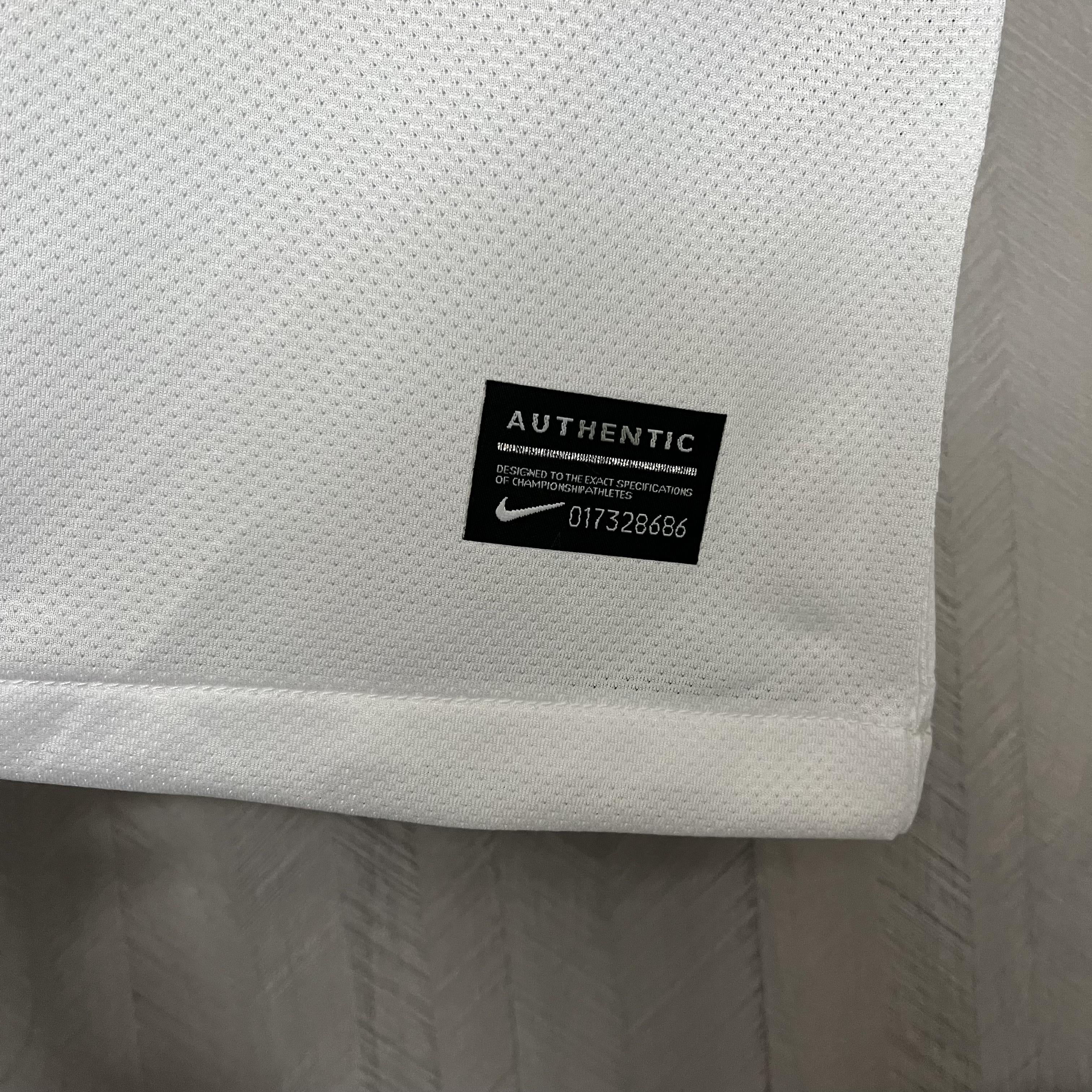Camisa Santos Nike Titular 2012/13 - Versão Retrô Branca Neymar Jr