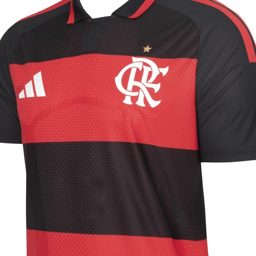 Camisa Flamengo Titular 26/27 - Vermelha e Preta