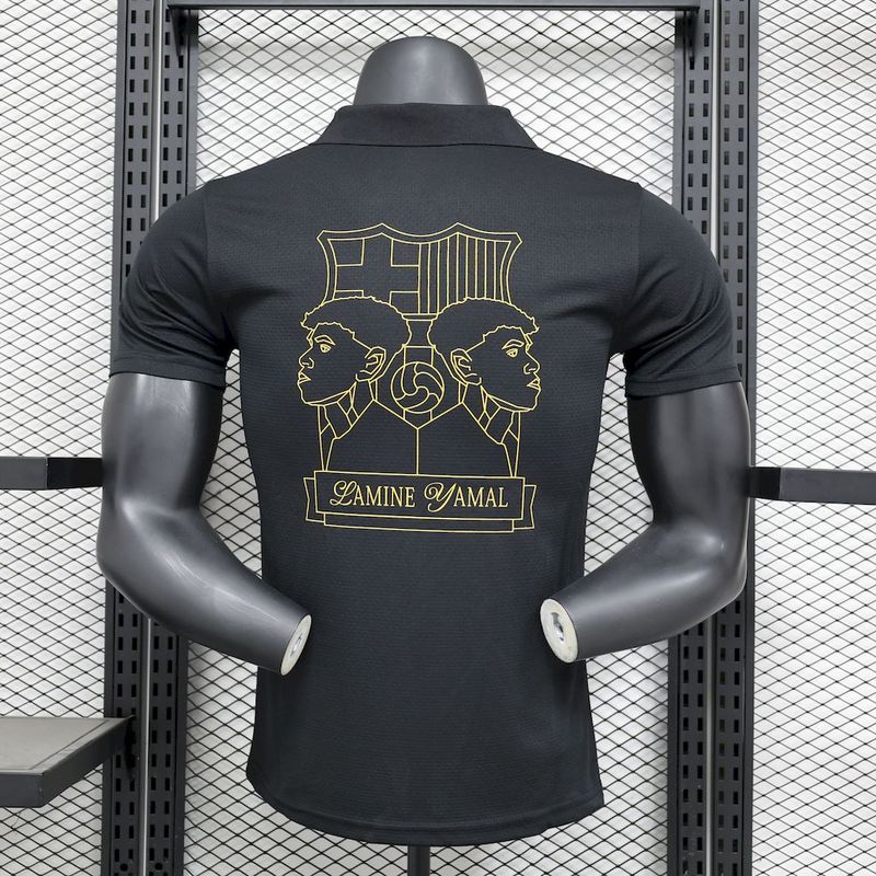 Camisa Barcelona Edição Especial 2025/26 - Versão Jogador Preto