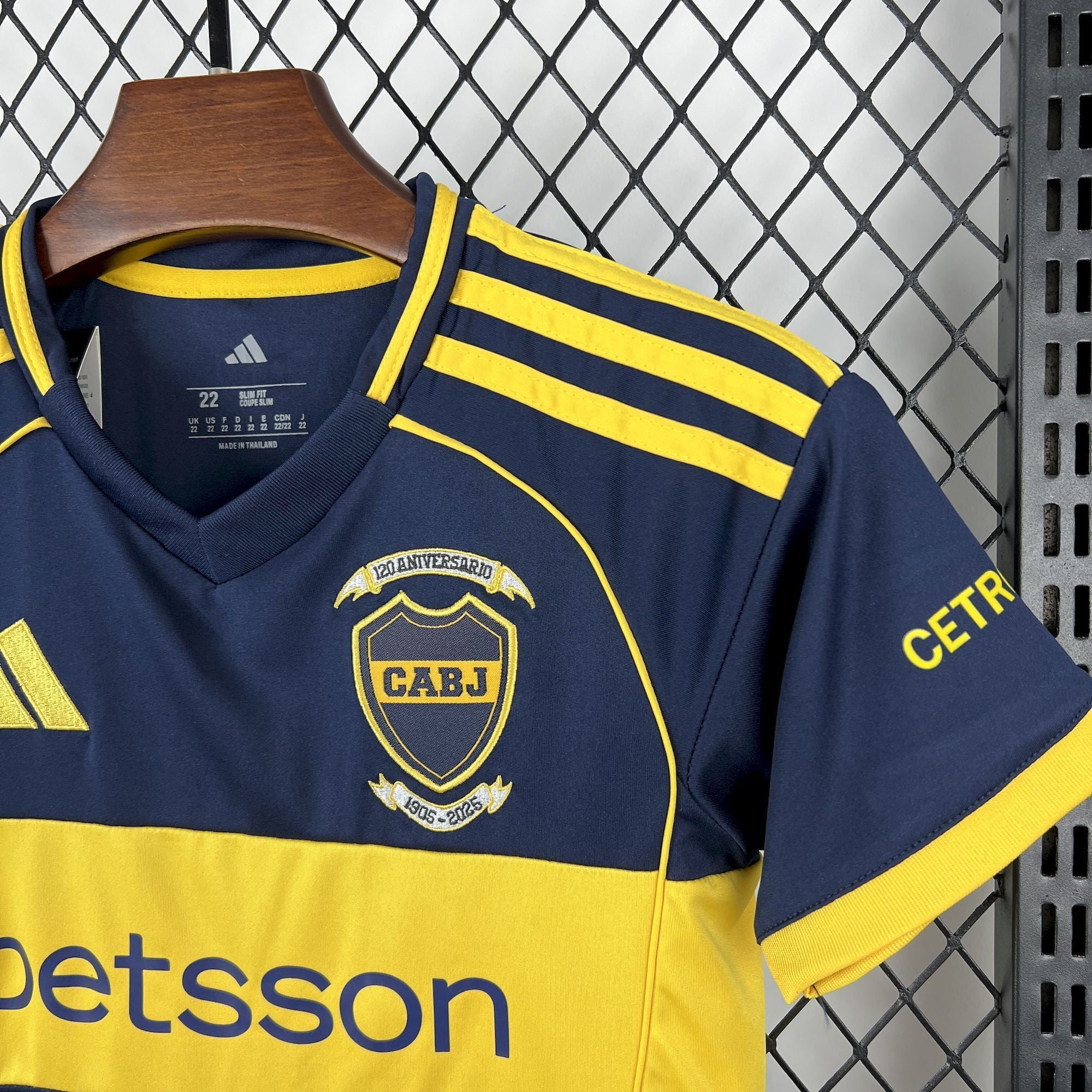 Conjunto Boca juniors 25/26 - Azul e amarelo