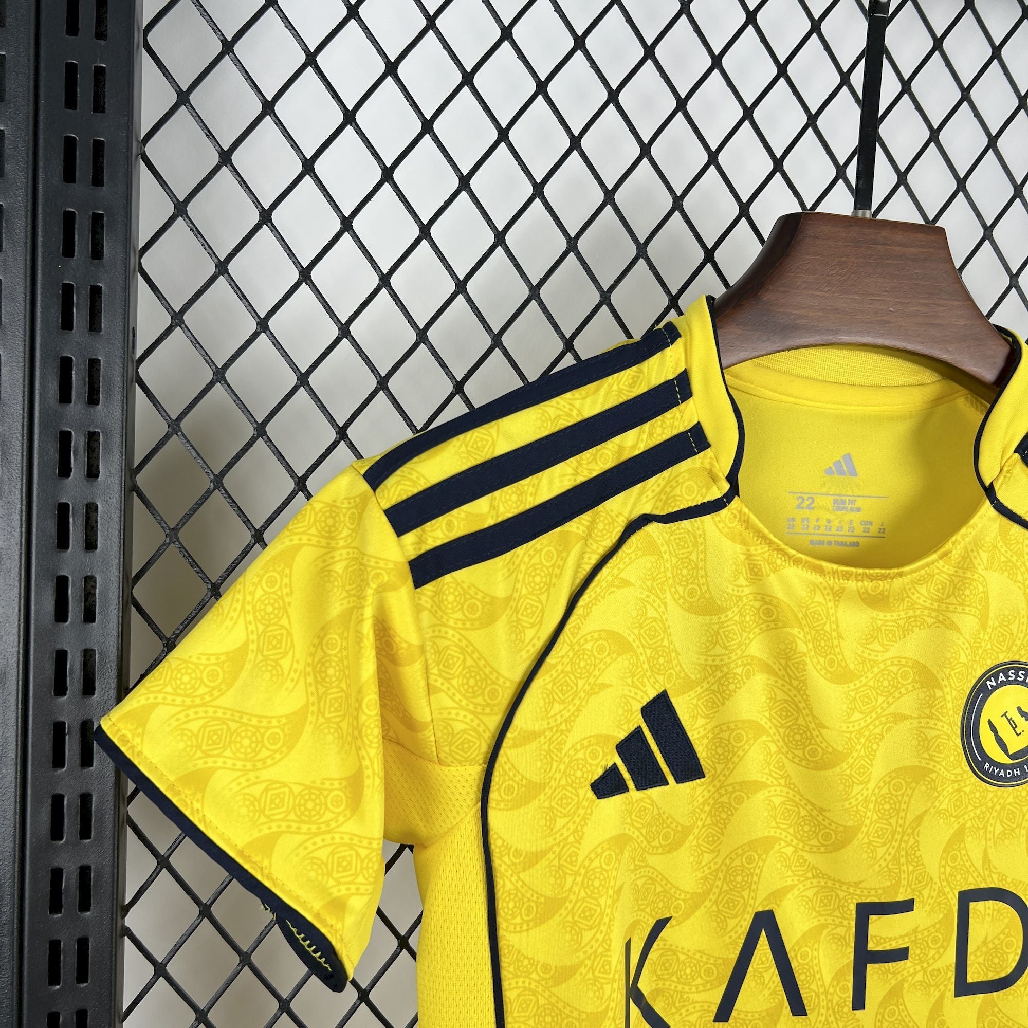 Conjunto Al Nassr 25/26 - Amarelo e preto