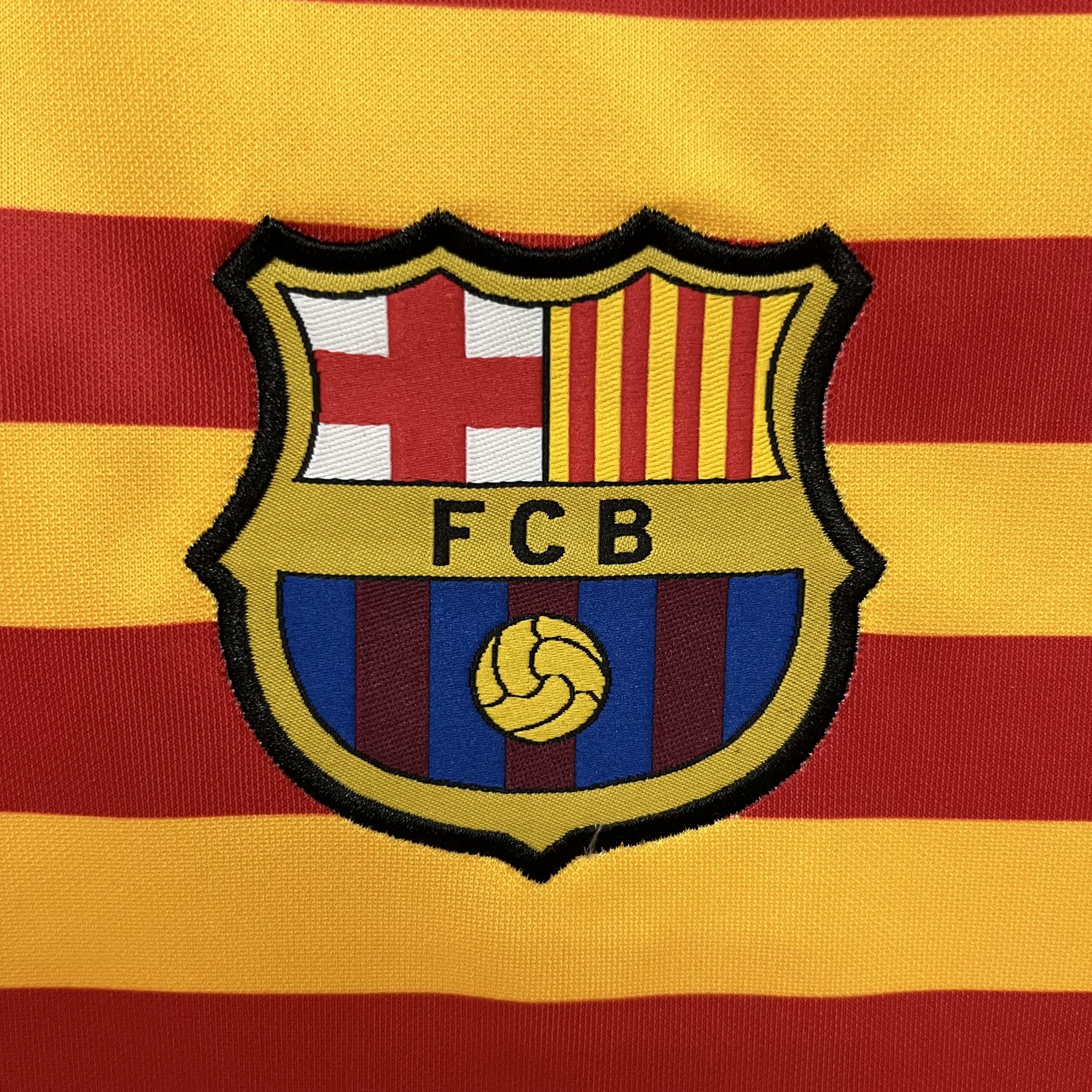 Camisa Barcelona IV 23/24 - Versão Torcedor Amarela