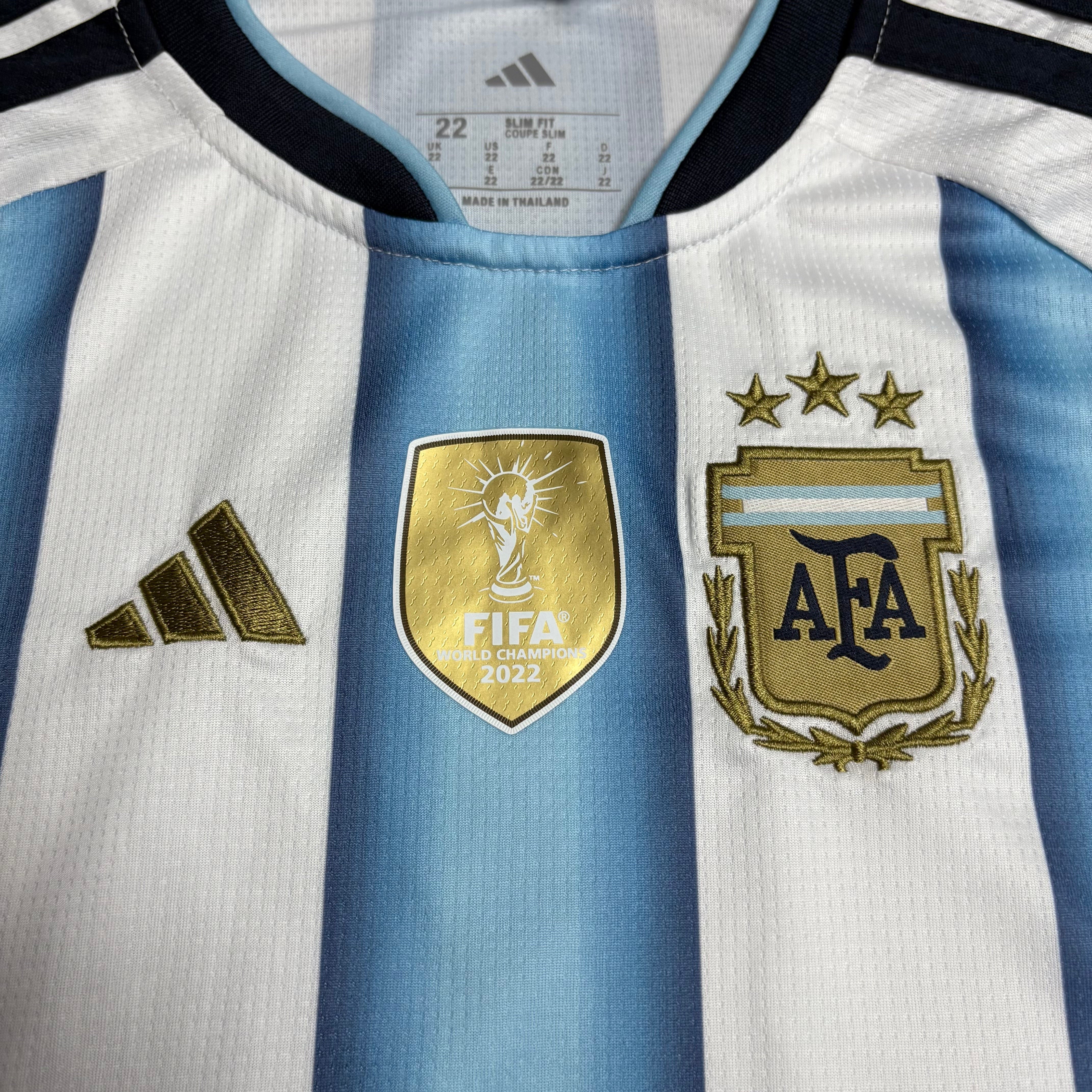 Conjunto Infantil Argentina - Manga longa 26/27