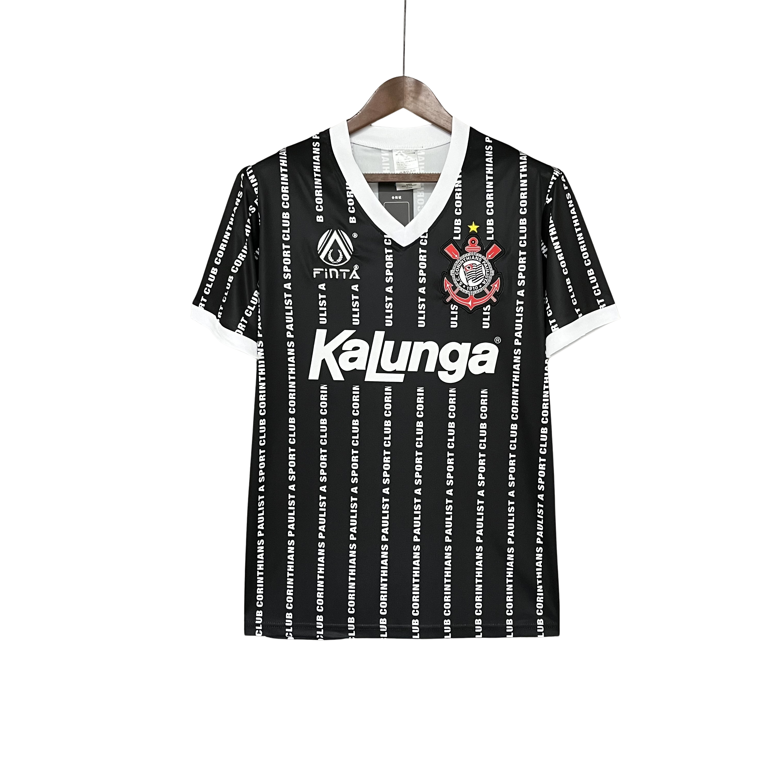 Camisa Corinthians III 1994 - Versão Retrô Kalunga + Finta