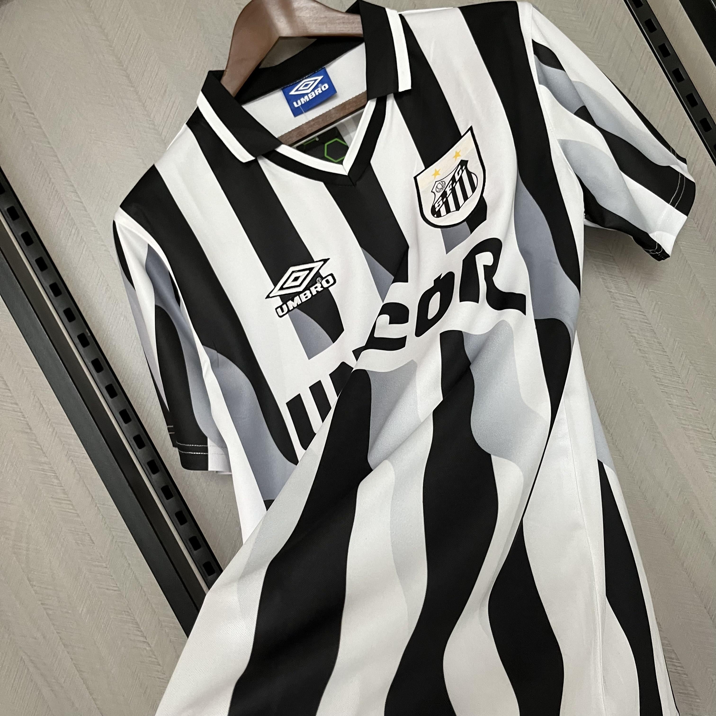Camisa Santos Fora 1998 - Versão Retrô
