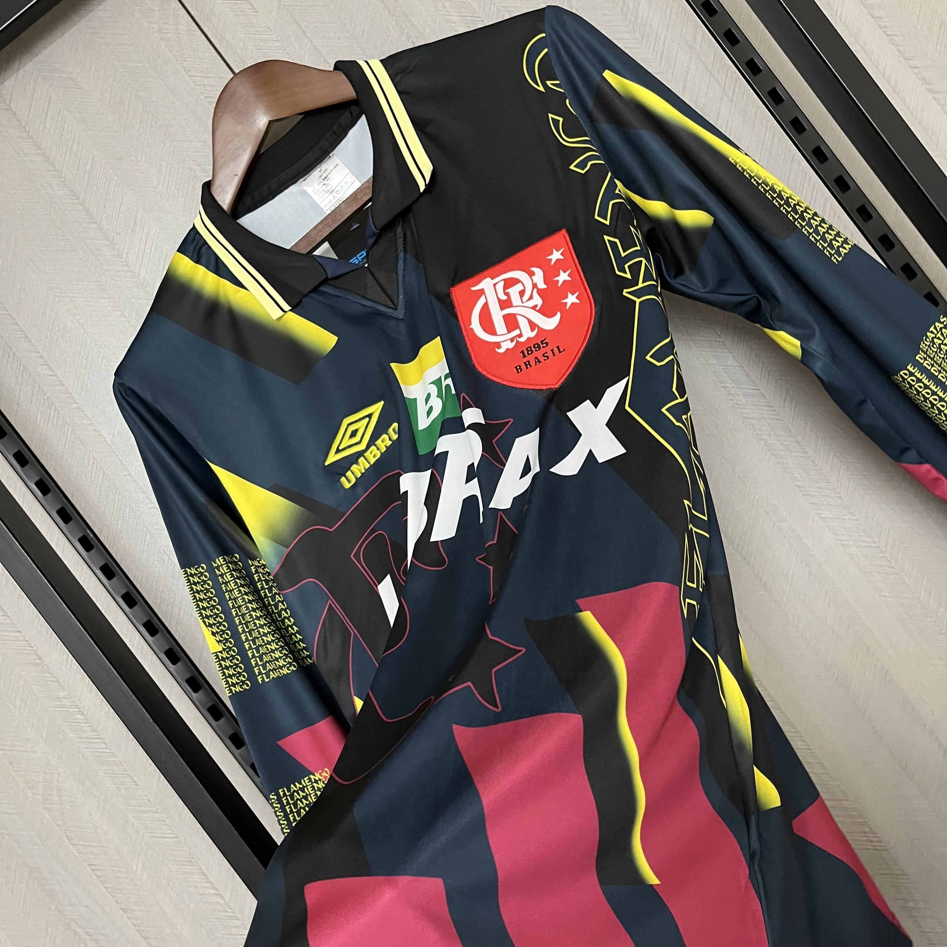 Camisa de Goleiro Flamengo Manga Longa 1997 - Versão Retrô
