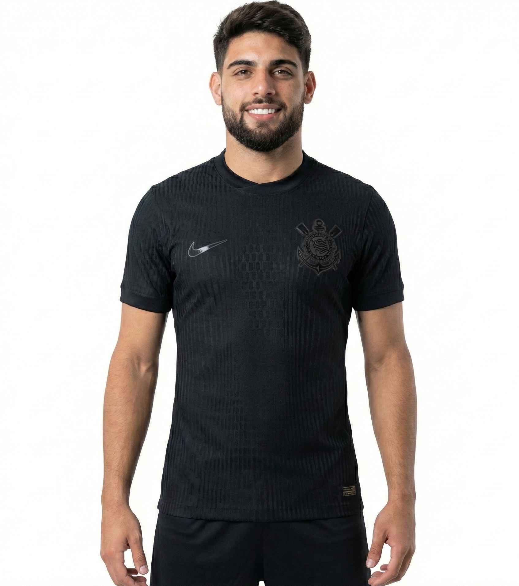 Camisa Corinthians Fora 2024/25 - Versão Jogador All Black