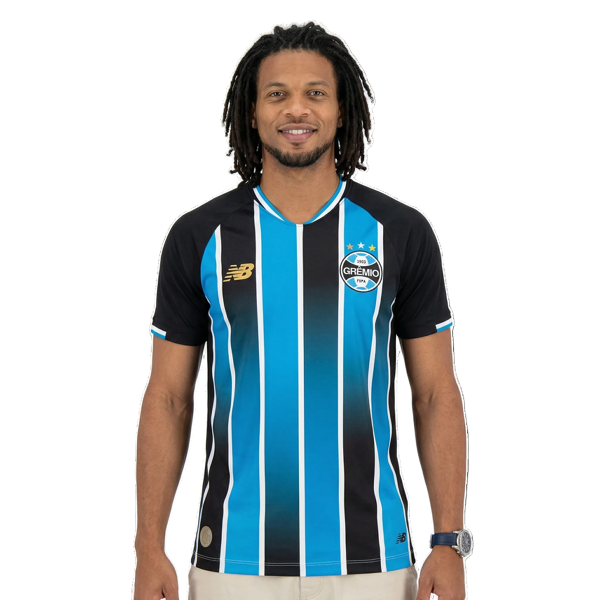 Camisa Grêmio Titular 26/27 - Azul New Balance