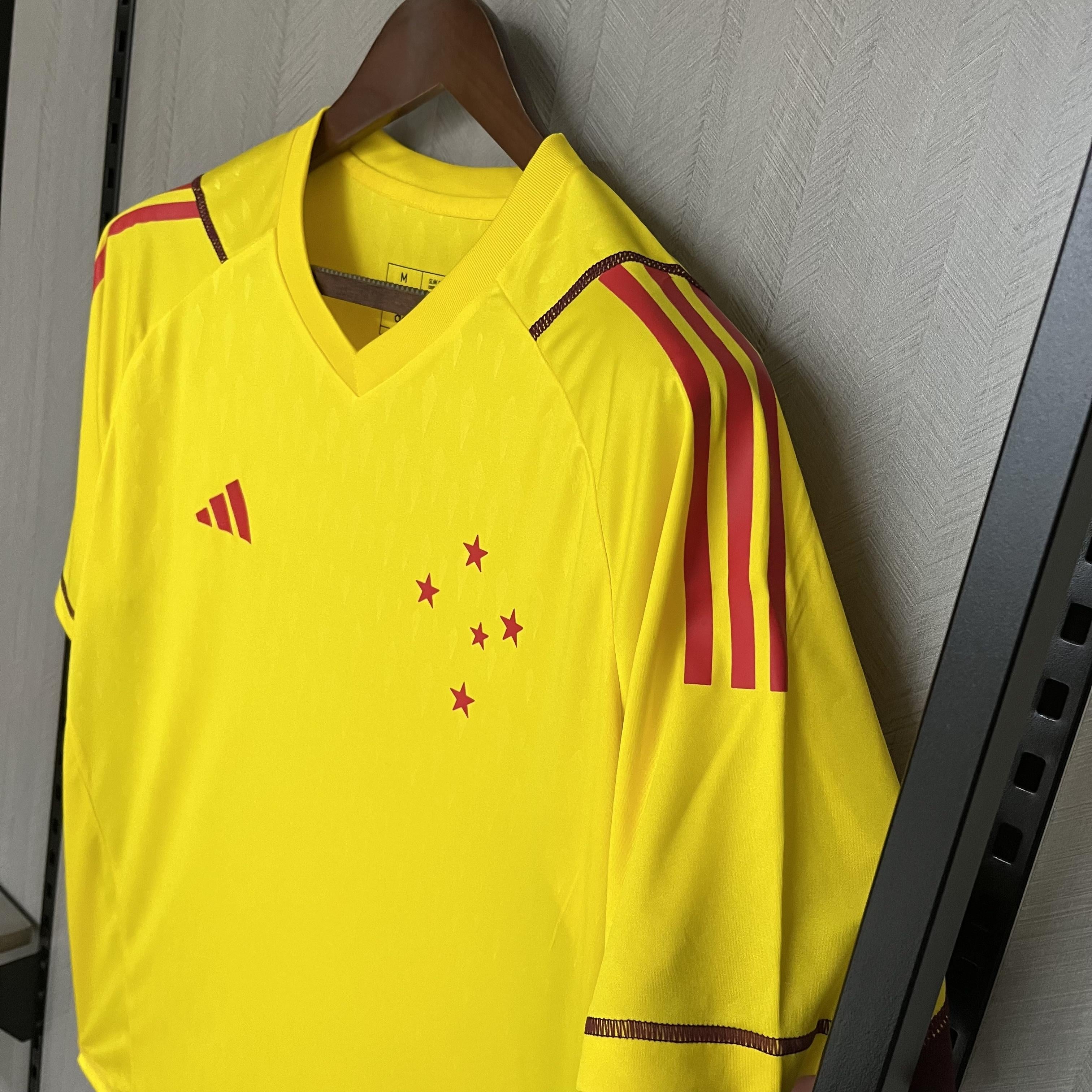 Camisa Cruzeiro de Goleiro 24/25 - Amarela