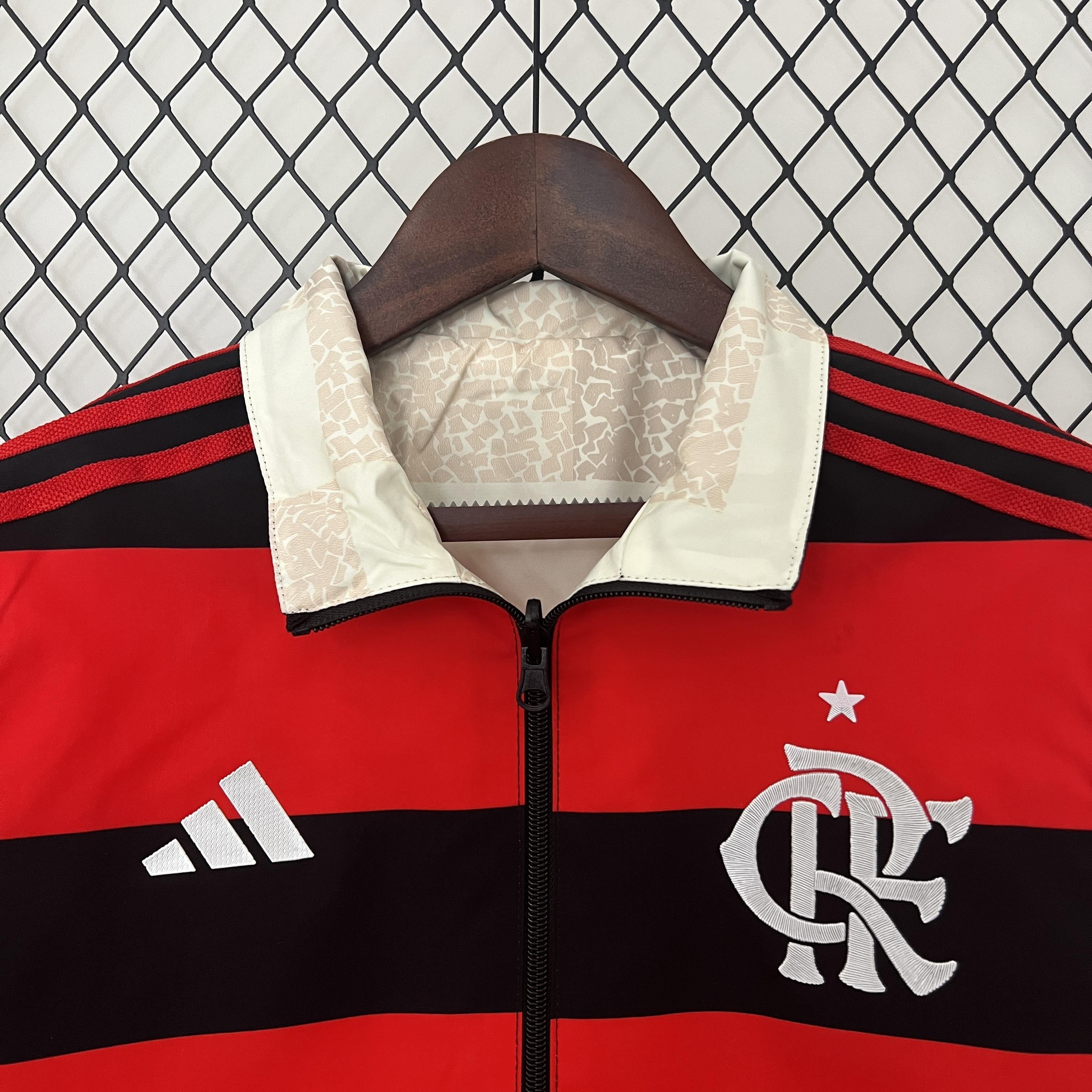Jaqueta Corta-Vento Flamengo Reversível 24/25