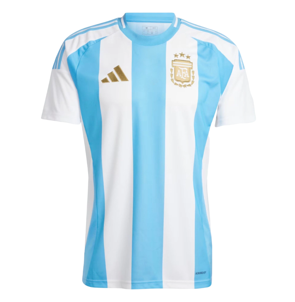 Camisa Argentina Home 2024 - Azul e Branca