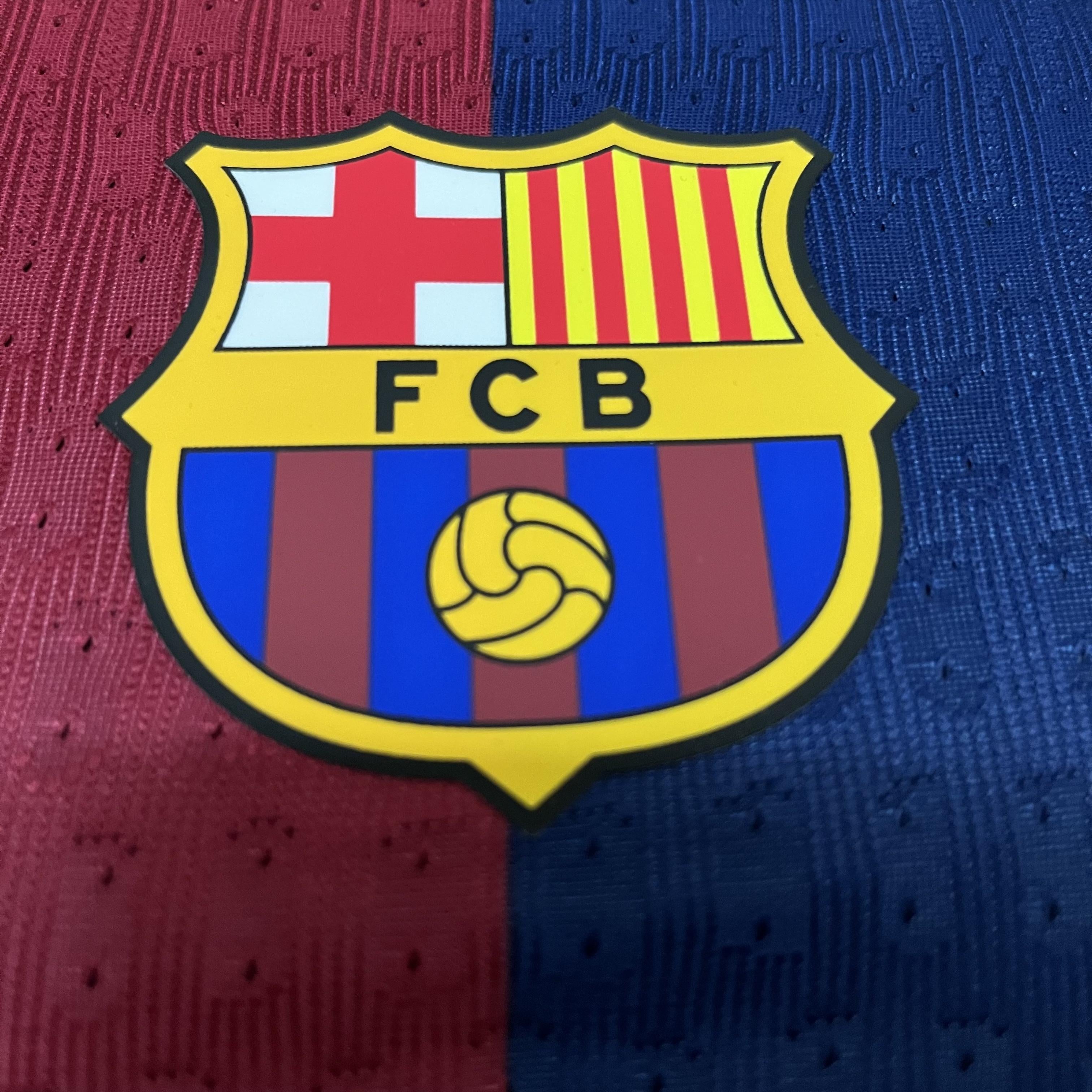 Camisa Barcelona Titular 2024/25 - Versão Jogador Spotify 2