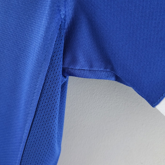 Camisa Brasil Fora 2006 - Versão Retrô Azul