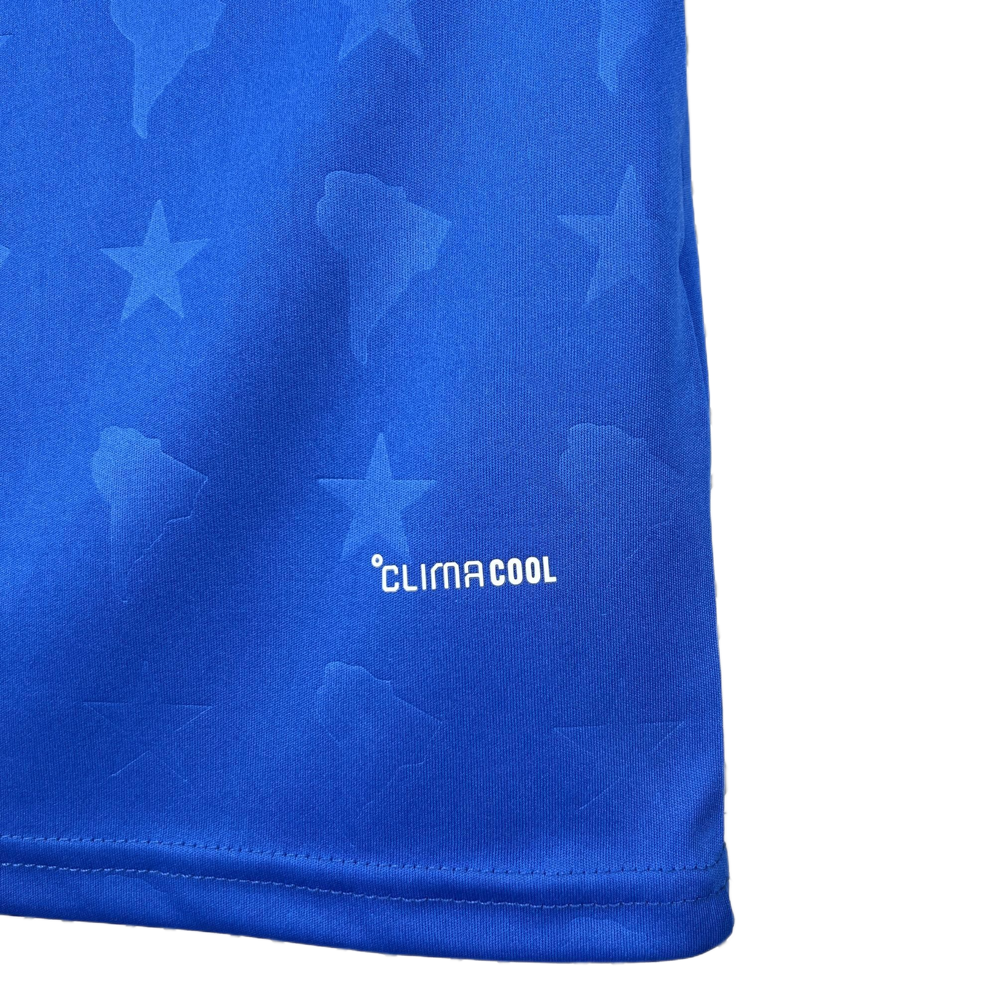 Cropped Cruzeiro Titular 26/27 - Versão Feminina Azul