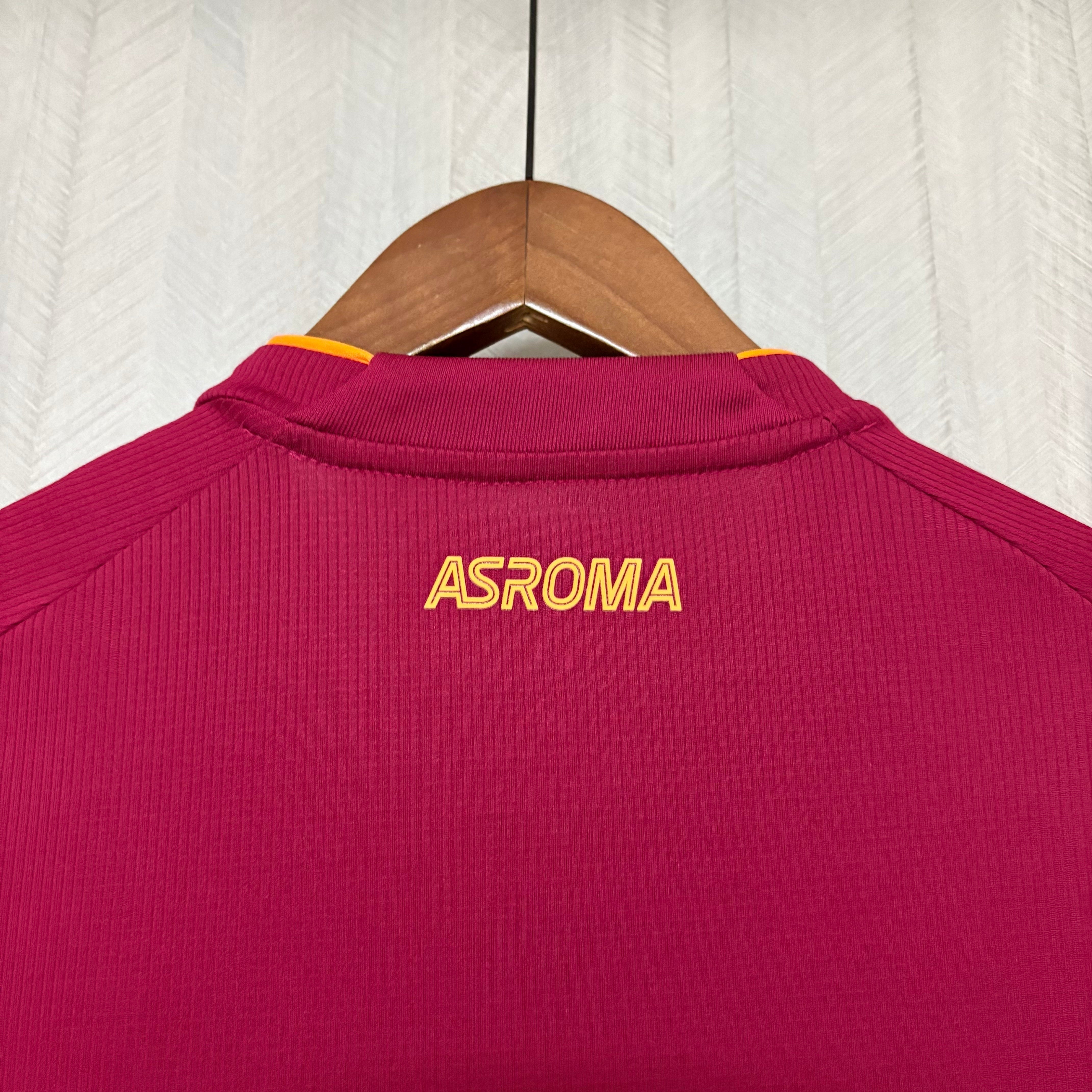 Camisa Roma Titular 25/26 - Vermelho