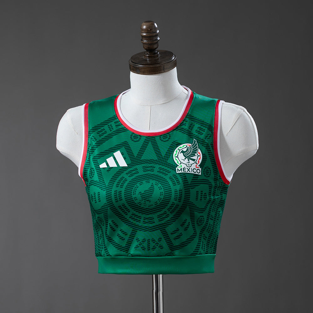Camisa Baby Look México - Copa do Mundo 2026