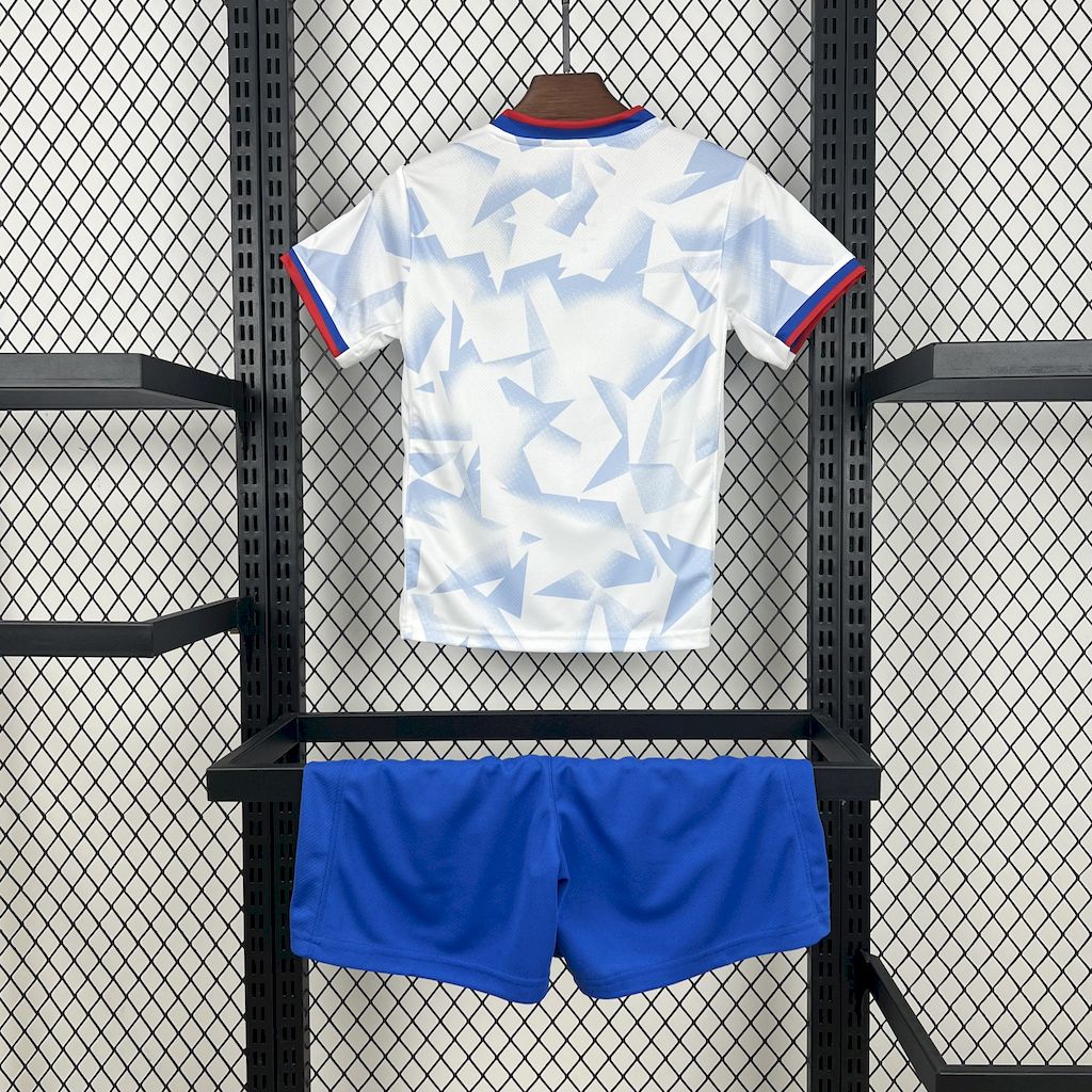 Conjunto Infantil Estados Unidos Titular 2025/26 - Branco