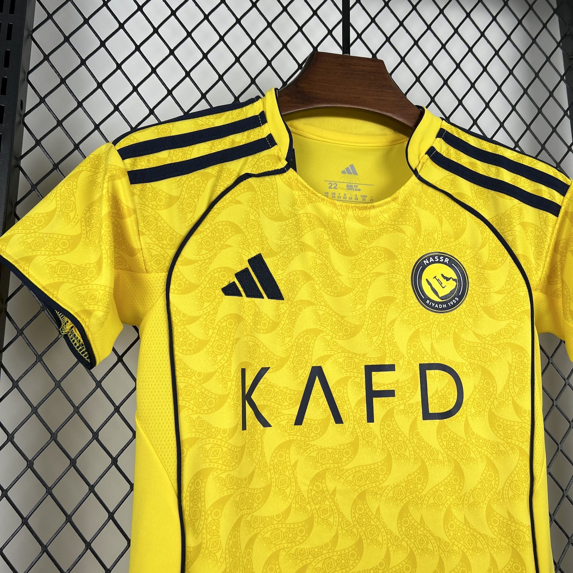 Conjunto Al Nassr 25/26 - Amarelo e preto