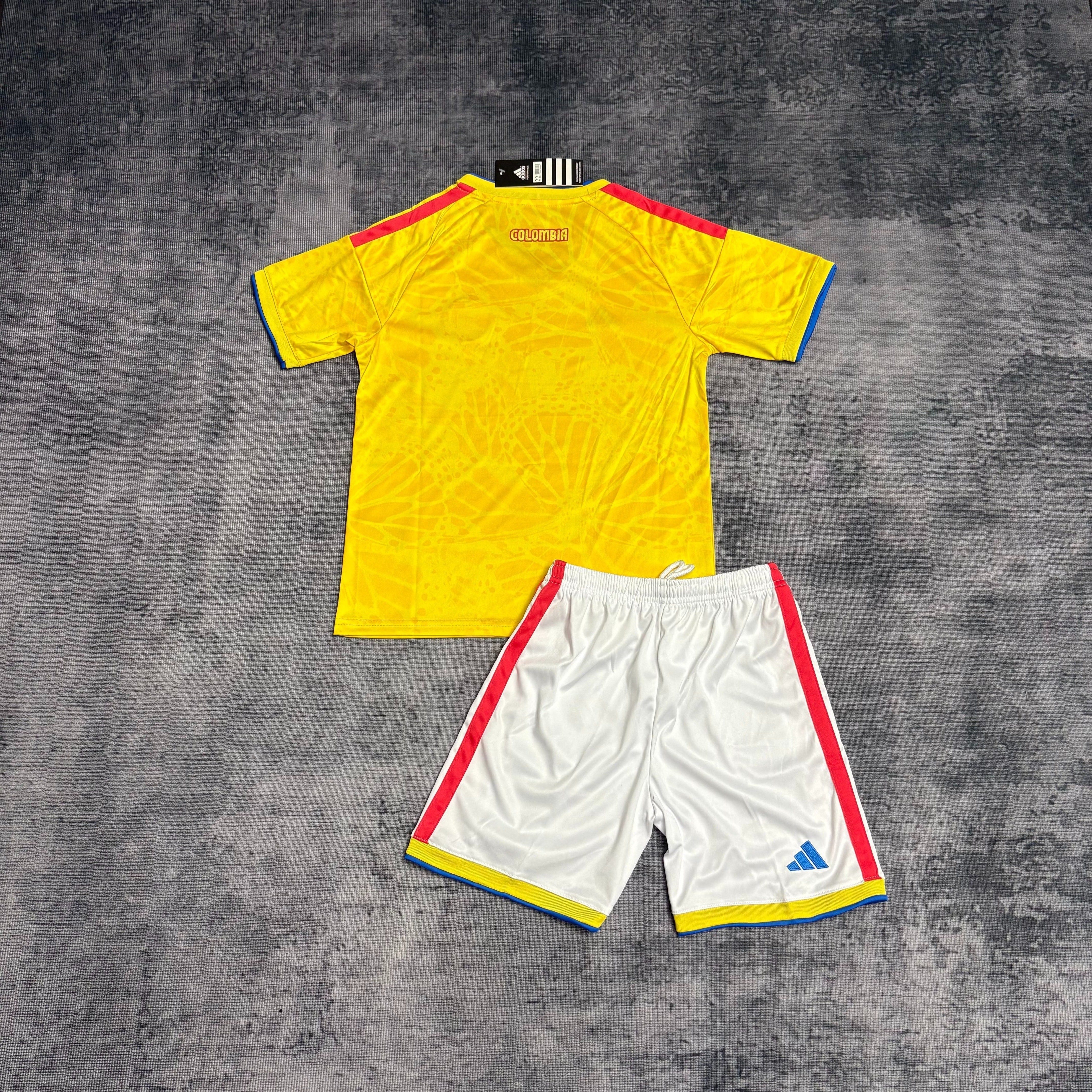 Conjunto Infantil Colômbia 26/27 - Amarelo