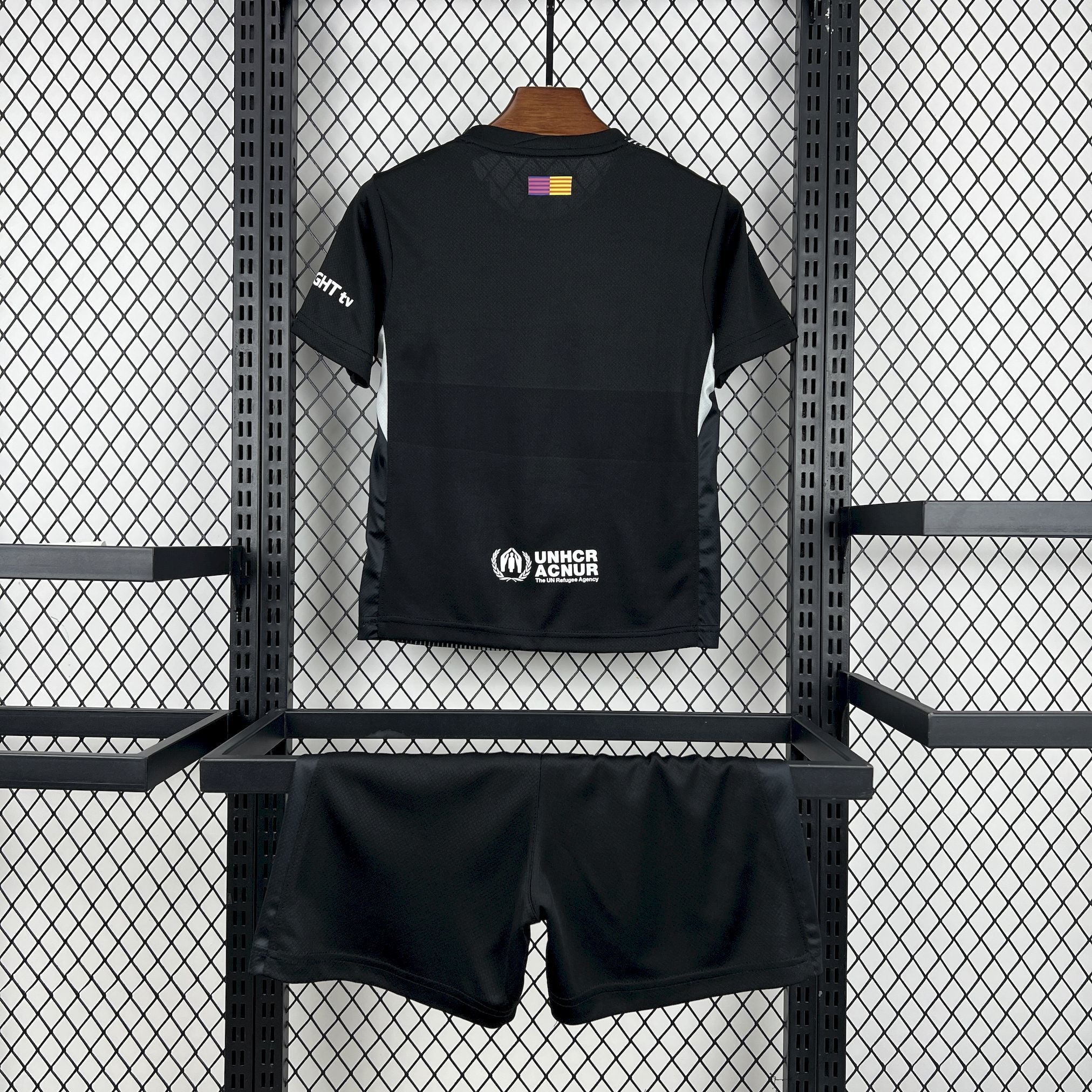Conjunto Infantil Barcelona 25/26 - Preto
