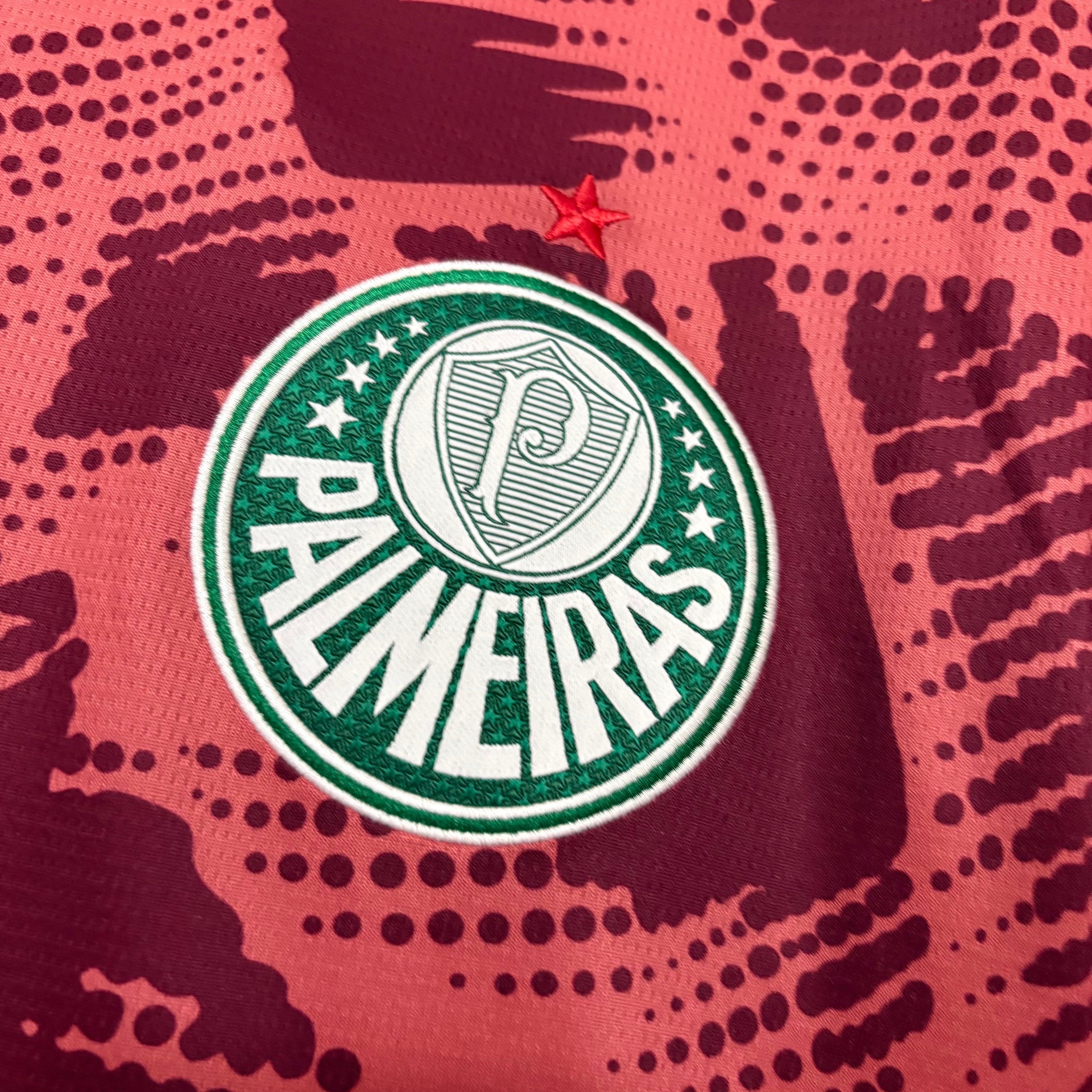 Camisa Palmeiras Goleiro 25/26 - Vermelho