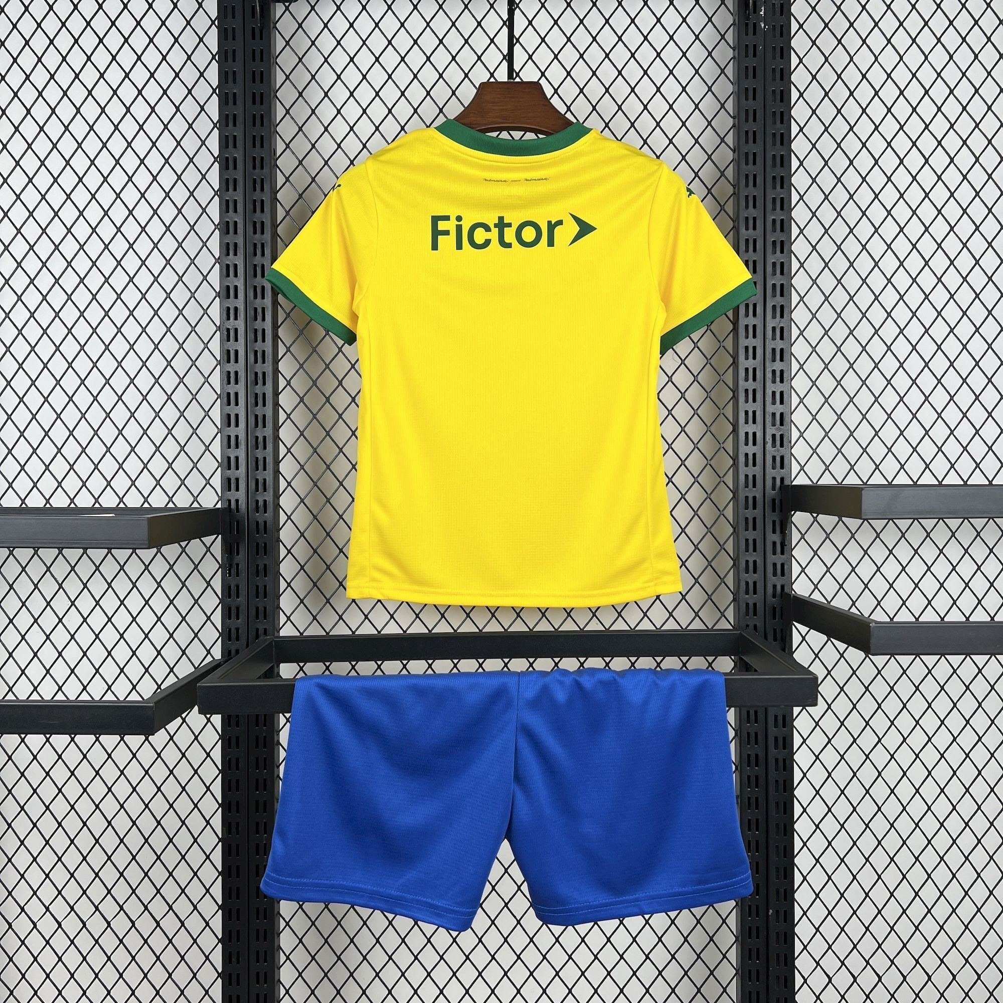 Conjunto Palmeiras 25/26 - Amarelo e azul