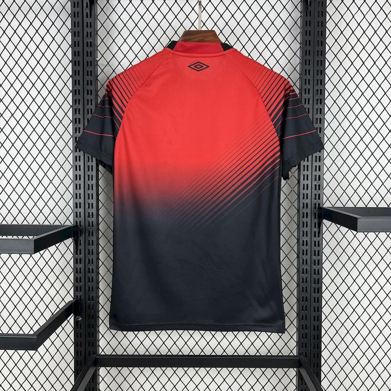 Camisa Athletico Paranaense Titular 25/26 - Vermelha e Preta