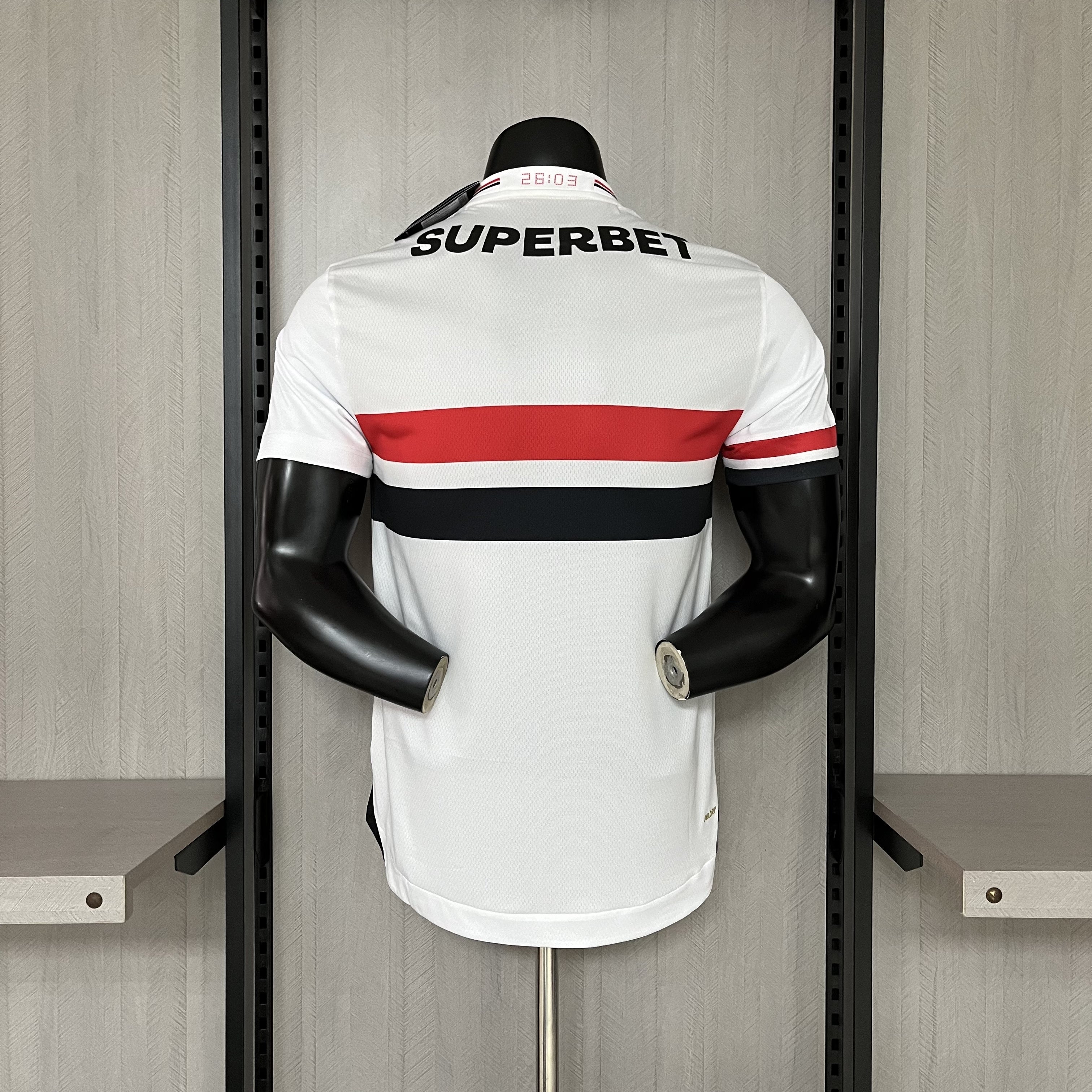 Camisa São Paulo Titular 2025/26 - Versão Jogador