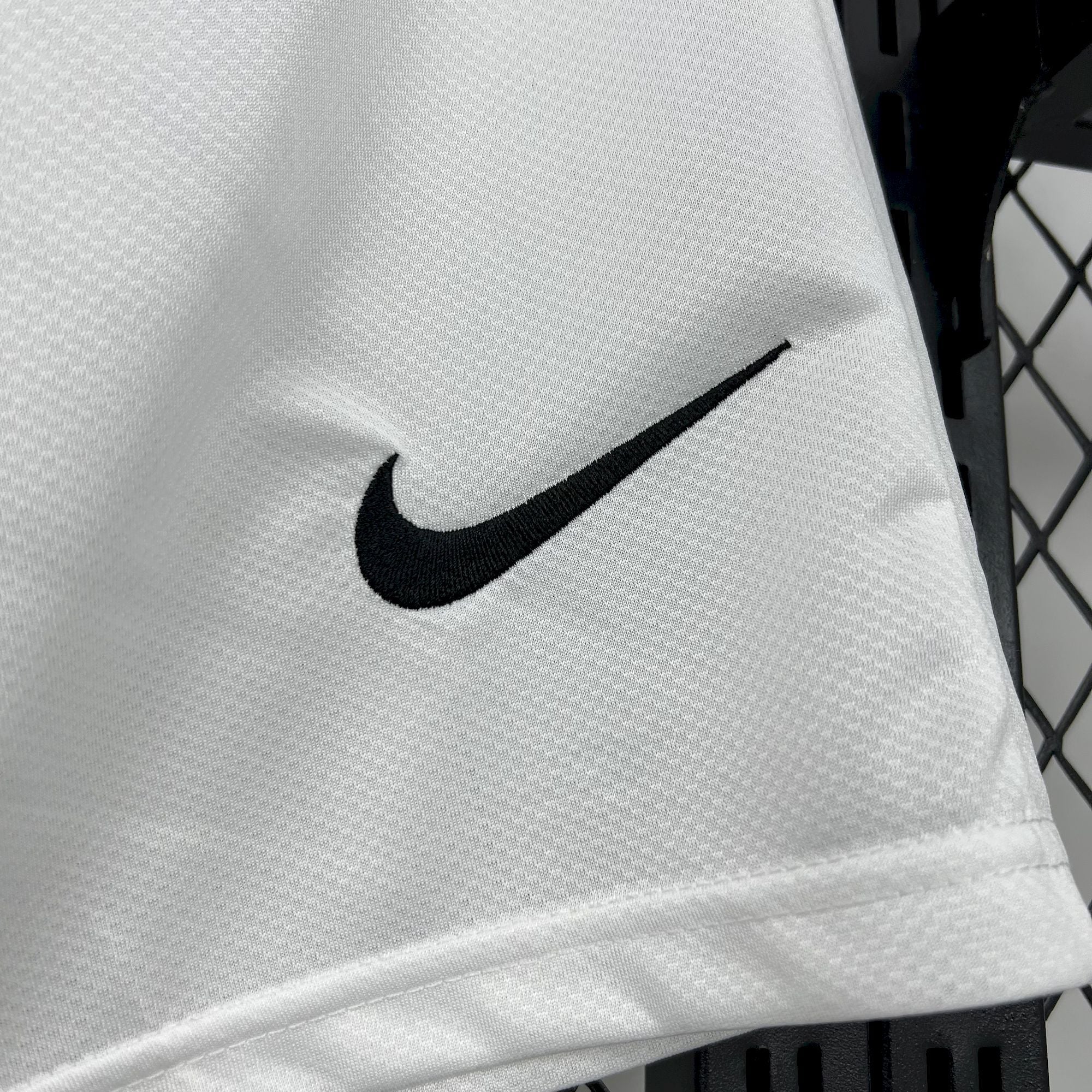 Shorts Santos Titular 11/12 - Branco Retrô