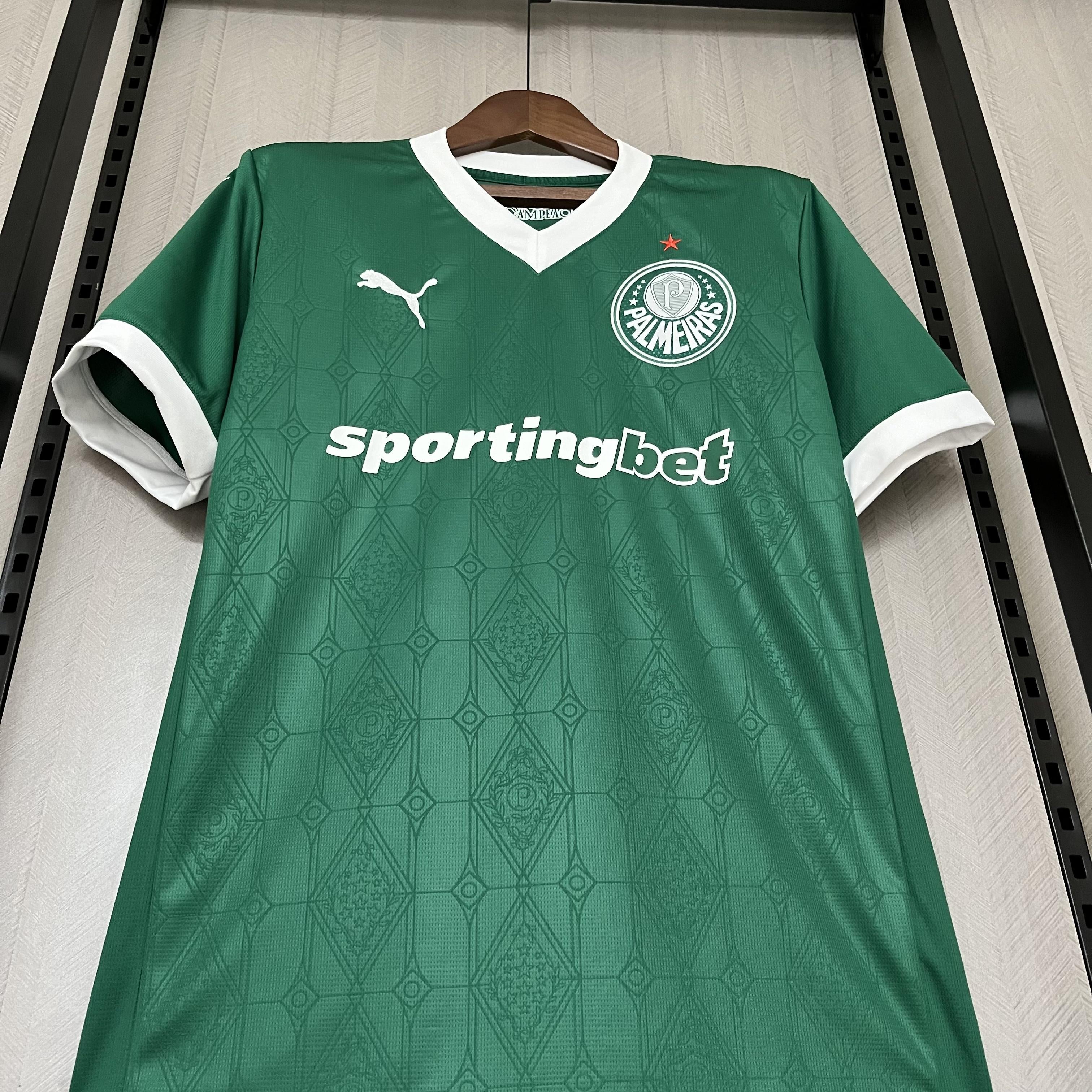 Camisa Palmeiras Titular 25/26 - Versão Torcedor Verde