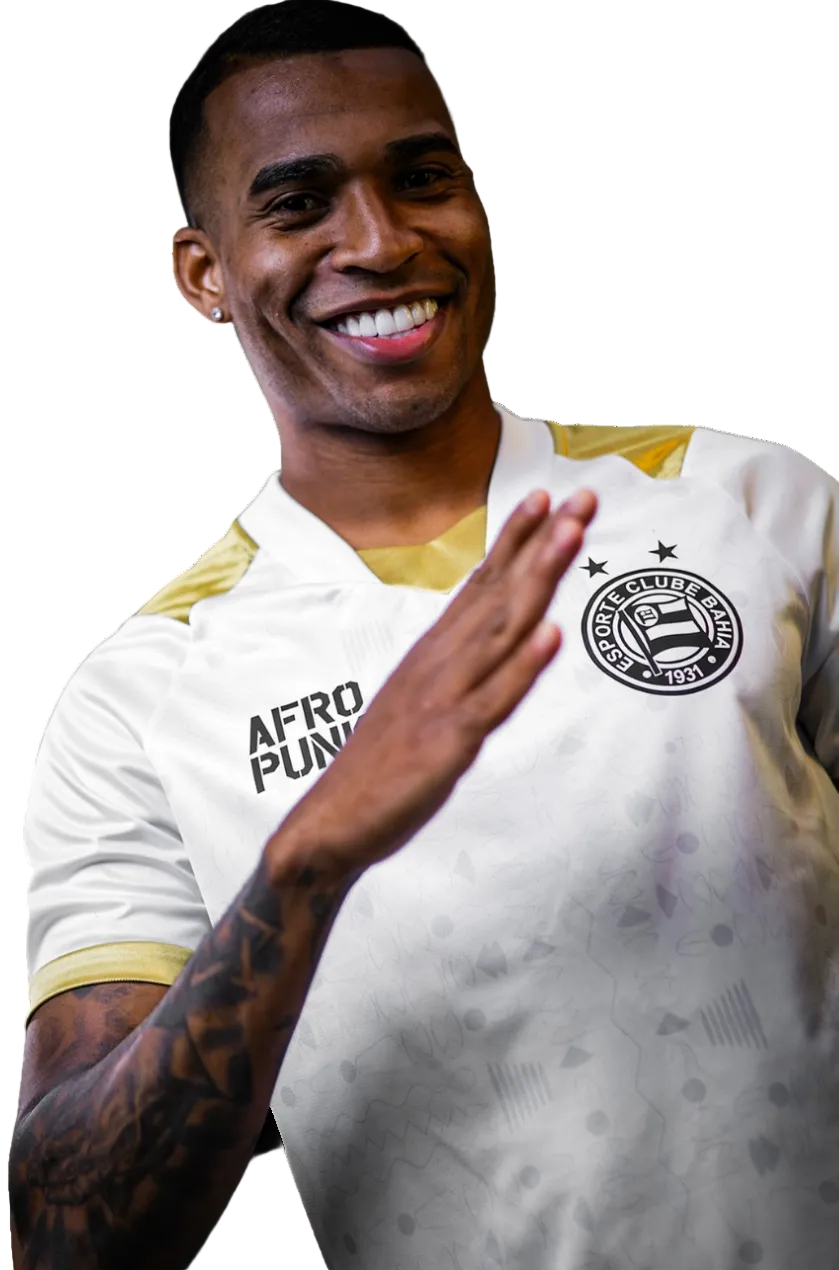 Camisa Bahia Edição Especial 25/26 - Afropunk Branca