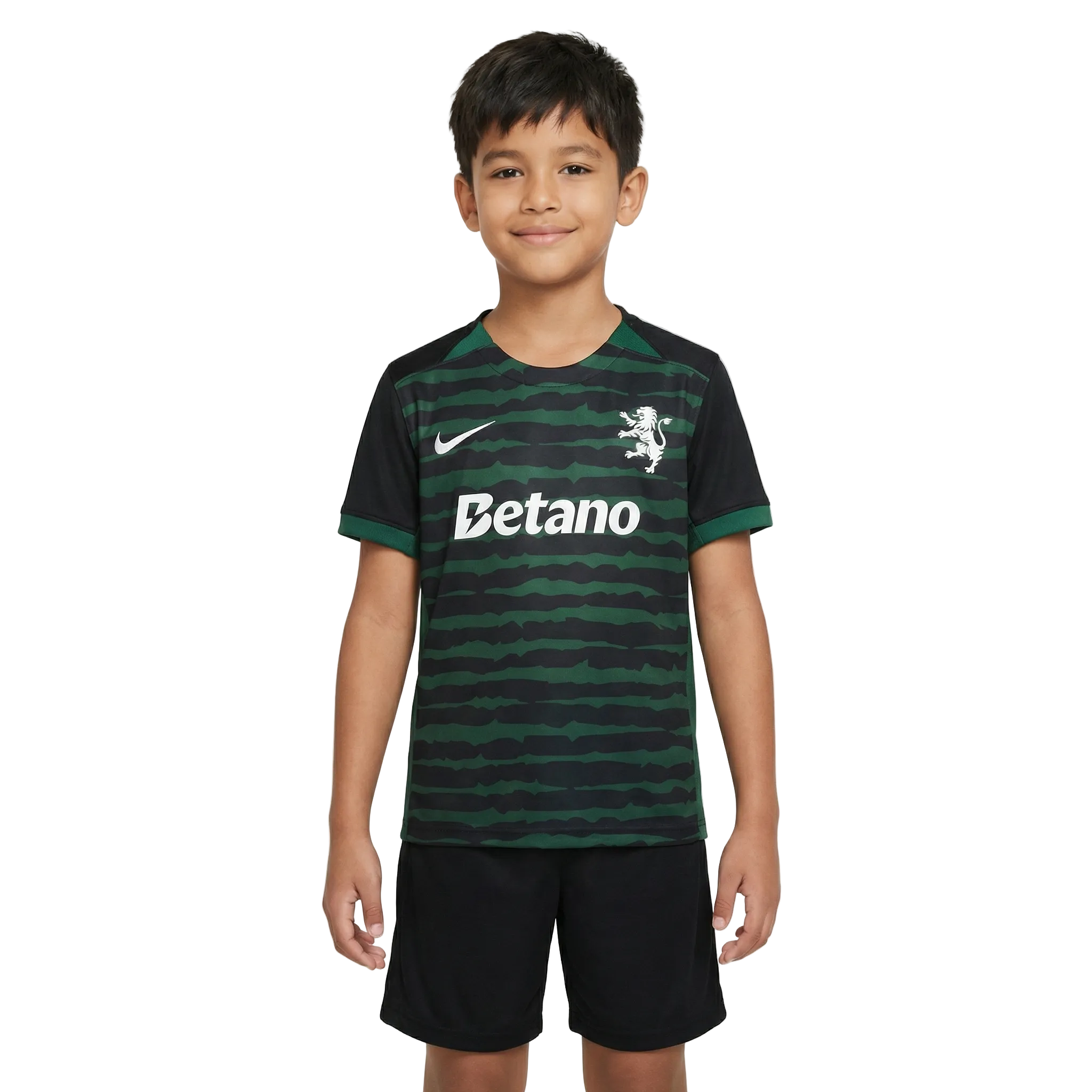 Conjunto Infantil Sporting CP 26/27 - Verde e Preto