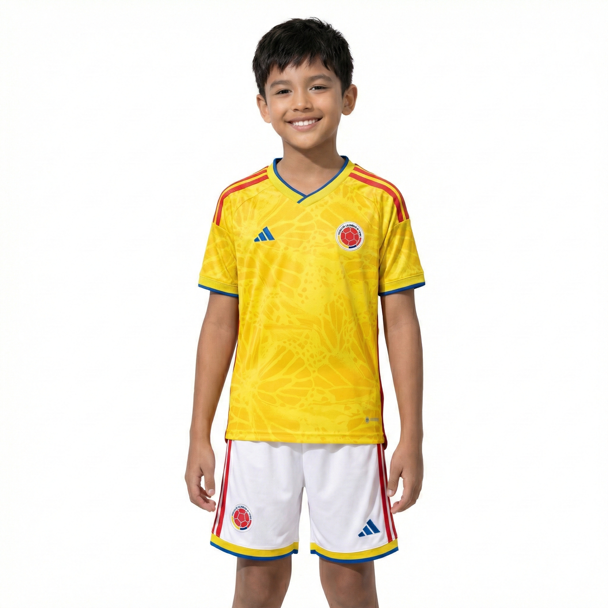 Conjunto Infantil Colômbia 26/27 - Amarelo