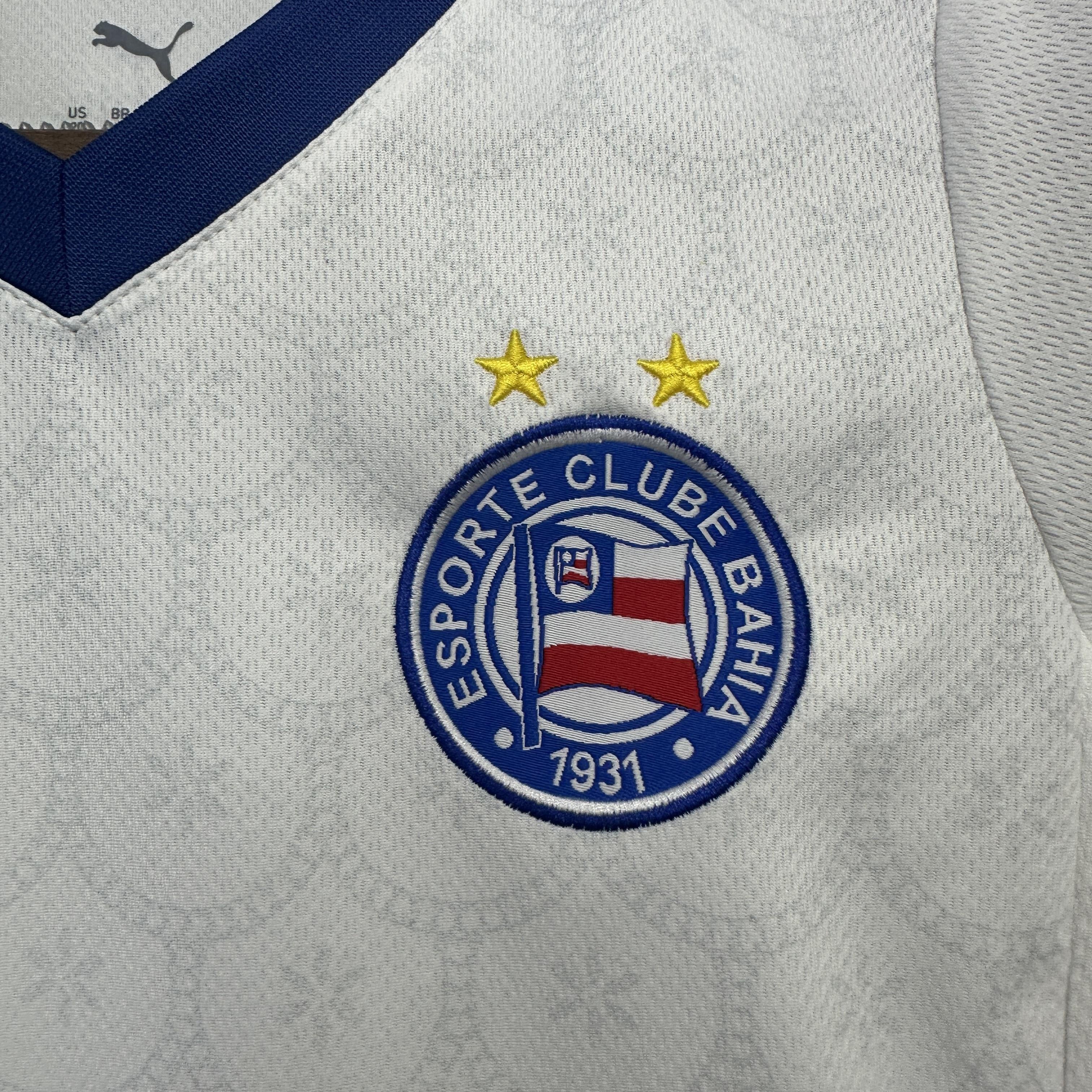 Conjunto Infantil Bahia Titular 25/26 - Branco