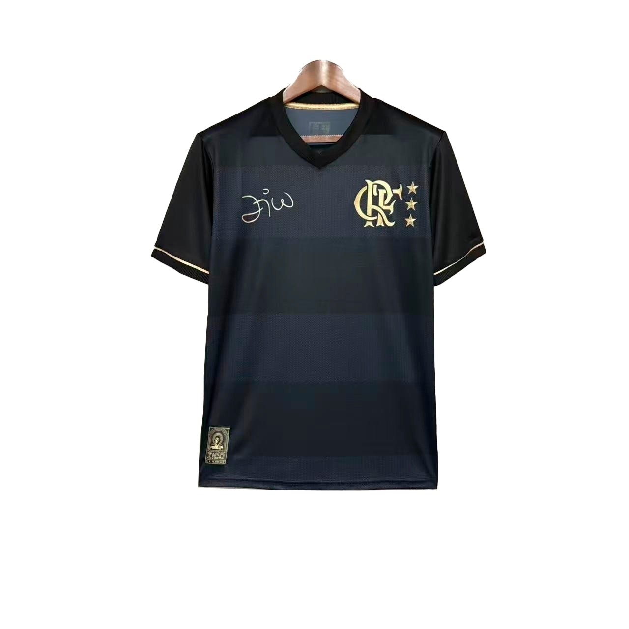 Camisa Flamengo Edição Especial Zico 25/26 - Preta