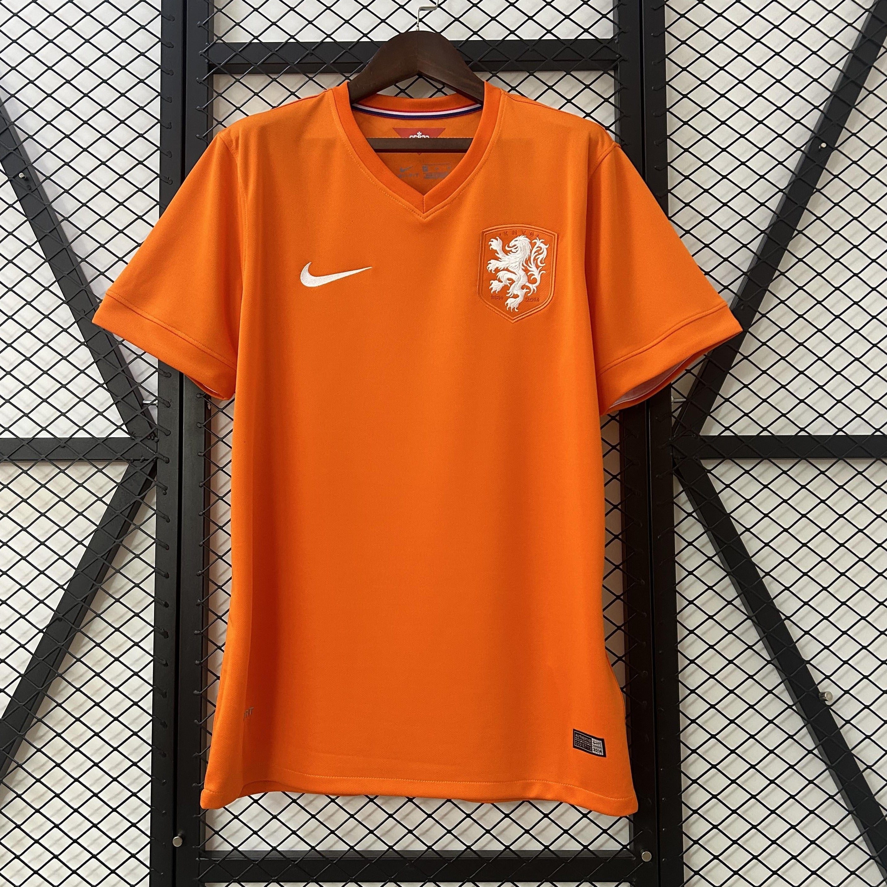 Camisa Holanda Copa do Mundo 2014 - Versão Retro Laranja