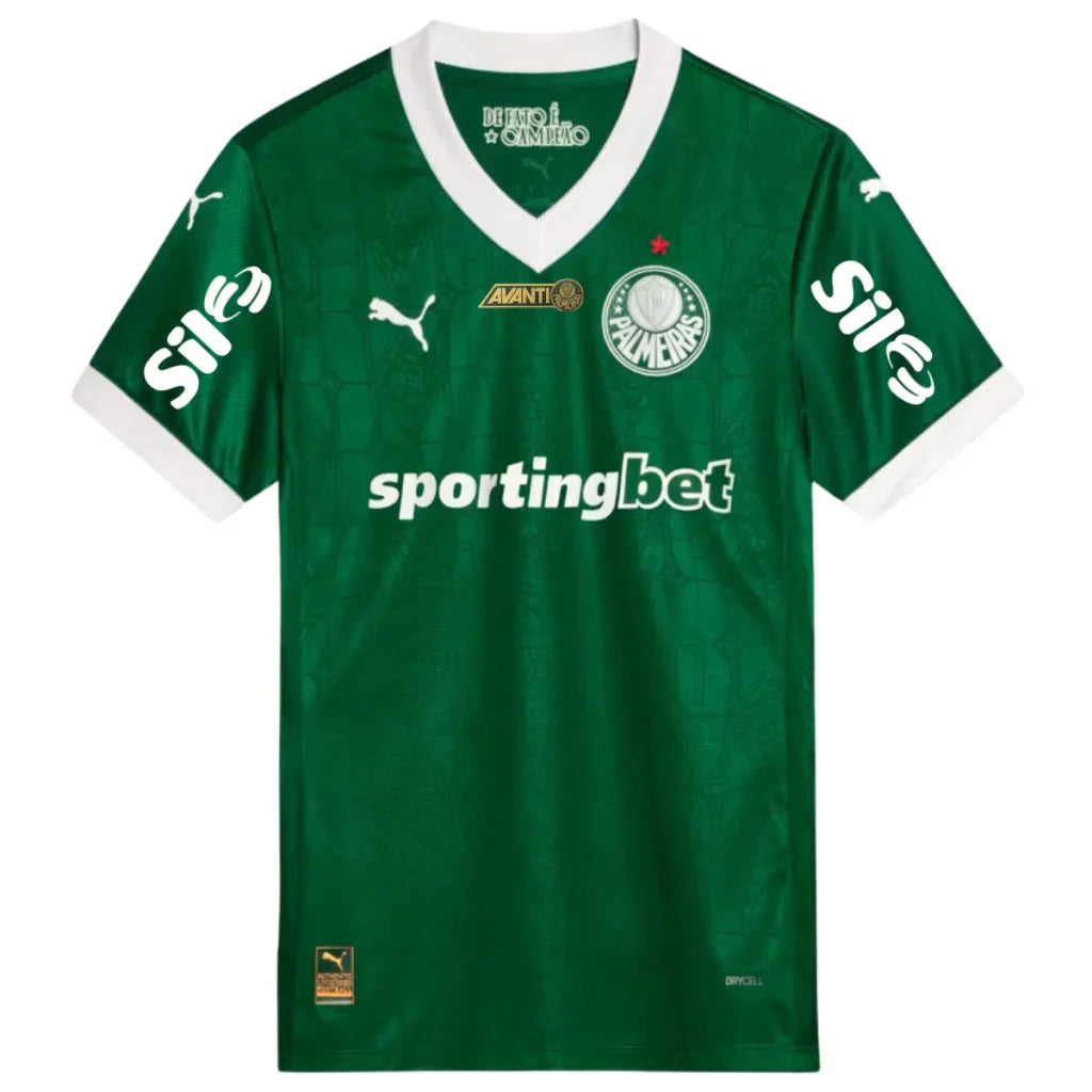 Camisa Palmeiras Titular 25/26 - Versão Torcedor Verde