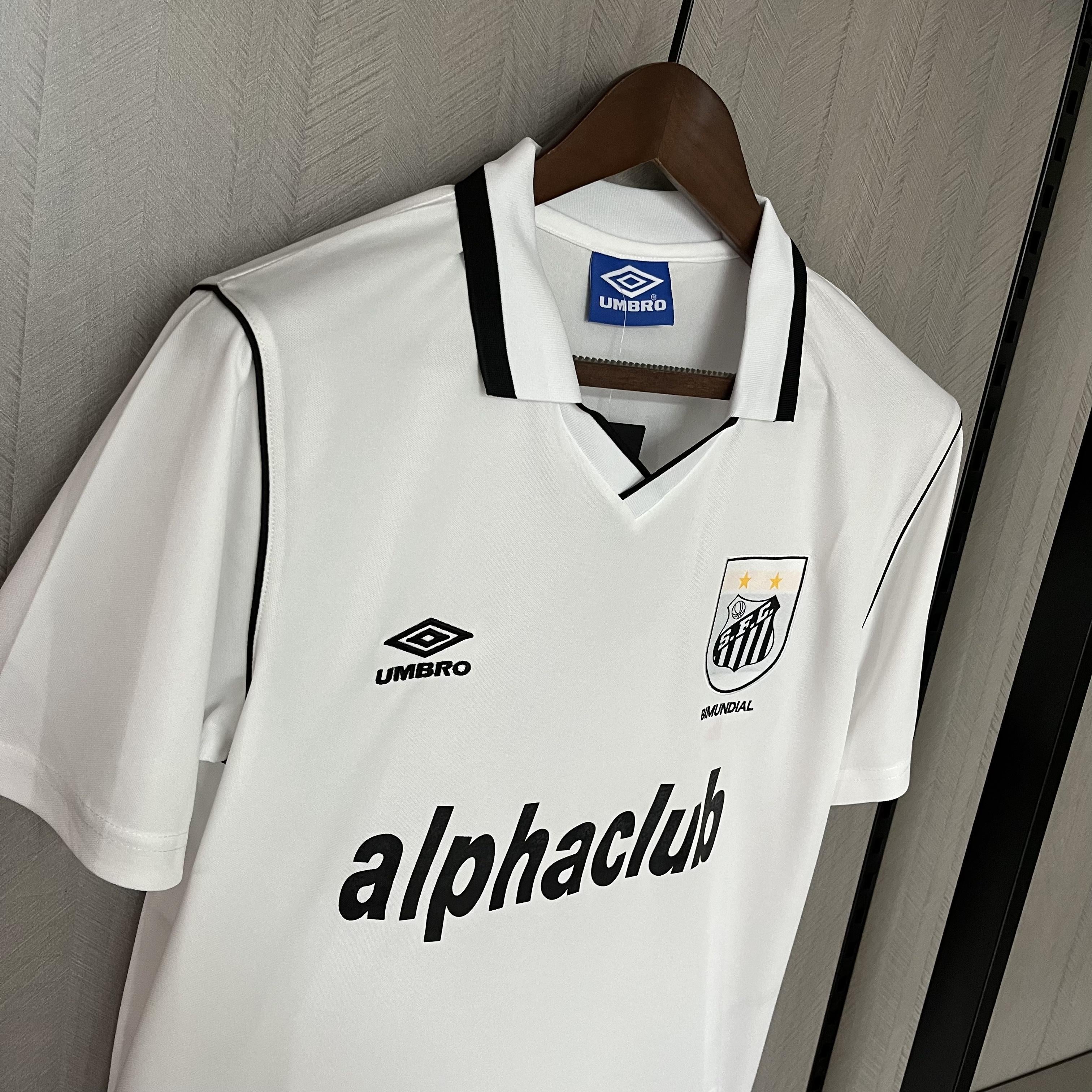 Camisa Santos Titular 2001 - Versão Retrô