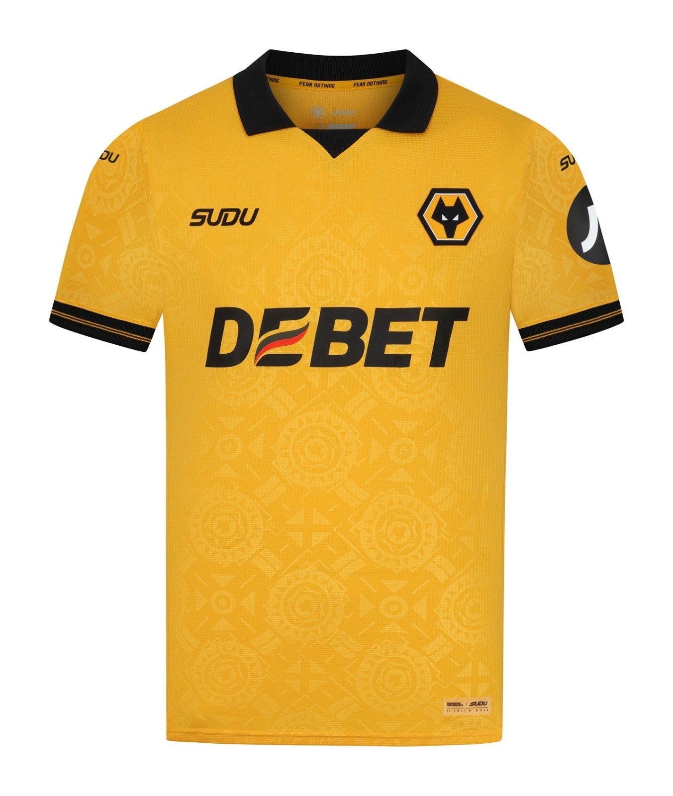 Camisa Wolves Home 25/26 - Amarela